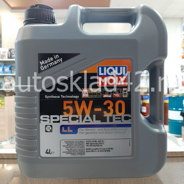 Масло моторное LIQUI MOLY Special Tec LL SL/CF 5W-30 4л