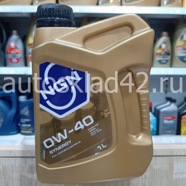 Масло моторное NGN SYNERGY SN/CF 0W-40 1л