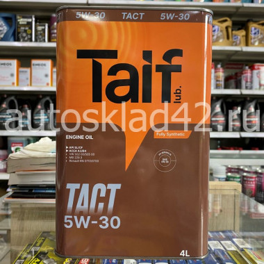 Масло моторное TAIF TACT 5W-30 SL/CF A3/B4 4л