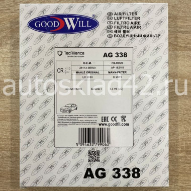 Фильтр воздушный GOODWILL AG 338