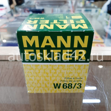 Фильтр масляный MANN W 68/3