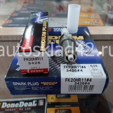 Свеча зажигания DENSO 3426 FK20HR11 IRIDIUM