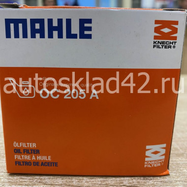 Фильтр масляный KNECHT/MAHLE OC 205 A