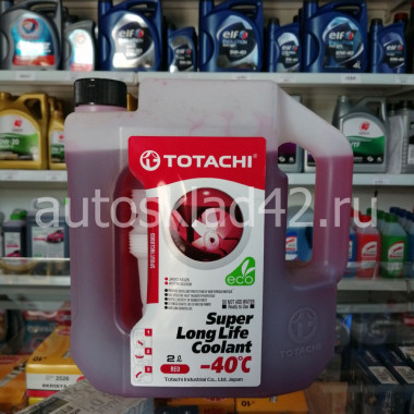 Антифриз TOTACHI SUPER LLC -40 (красный) 2л