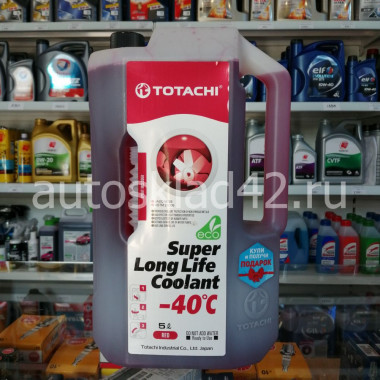 Антифриз TOTACHI SUPER LLC -40 (красный) 5л