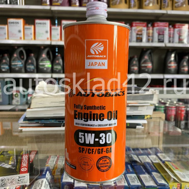 Масло моторное AUTOBACS Engine Oil 5W-30 SP/CF/GF-6A 1л