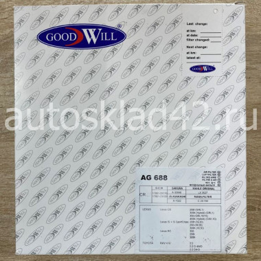 Фильтр воздушный GOODWILL AG 688