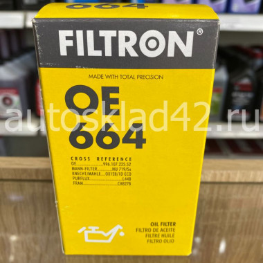 Фильтр масляный FILTRON OE 664