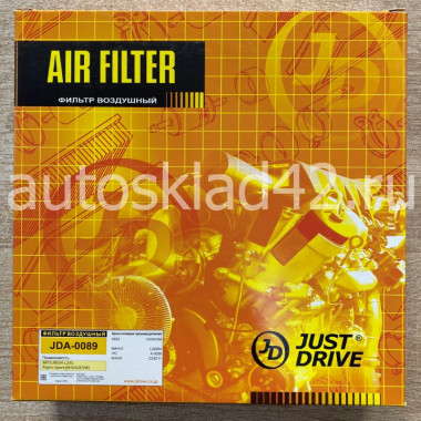 Фильтр воздушный JUST DRIVE JDA-0089