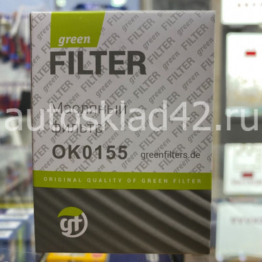 Фильтр масляный GREEN FILTER OK0155