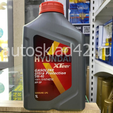 Масло моторное HYUNDAI XTeer GASOLINE Ultra Protection 5W-40 1л