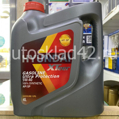 Масло моторное HYUNDAI XTeer GASOLINE Ultra Protection 5W-40 4л