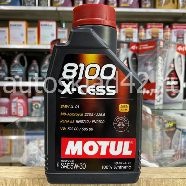 Масло моторное MOTUL 8100 X-cess SN 5W-30 1л