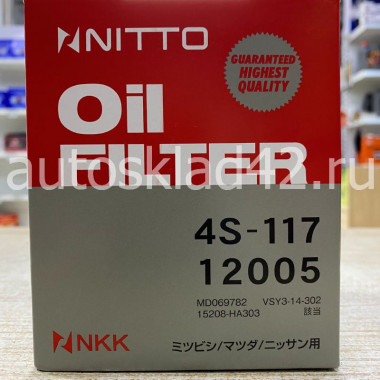 Фильтр масляный NITTO 4S-117