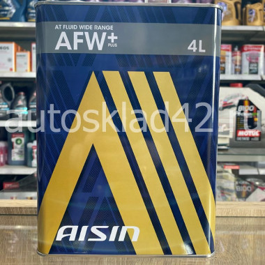 Жидкость для АКПП AISIN AFW+ ATF6004 4л