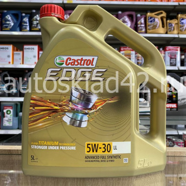 Масло моторное Castrol Edge 5W-30 LL 5л