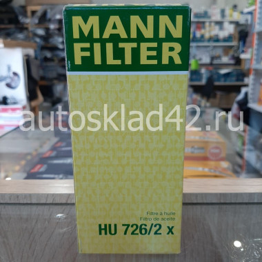 Фильтр масляный MANN HU 726/2 x