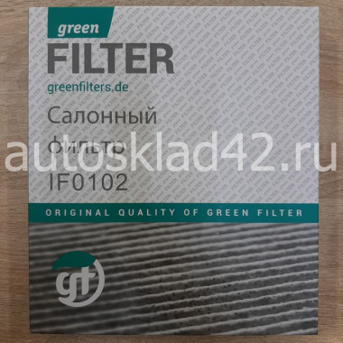 Фильтр салонный GREEN FILTER IF0102