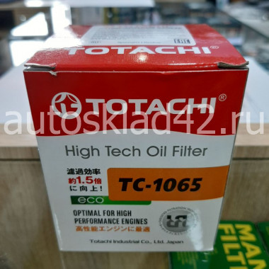 Фильтр масляный TOTACHI TC-1065