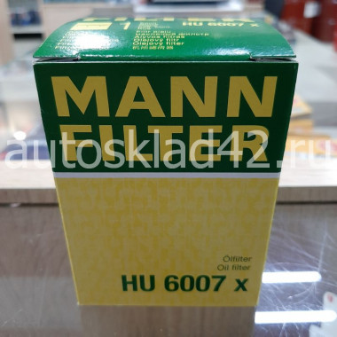 Фильтр масляный MANN HU 6007 x