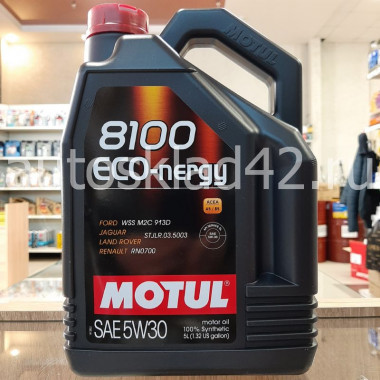 Масло моторное MOTUL 8100 ECO-nergy A5/B5 5W-30 5л