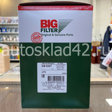 Фильтр воздушный BIG Filter GB-9227