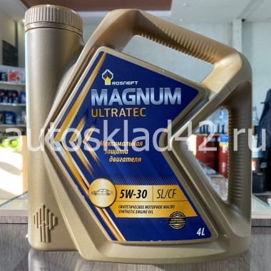 Масло моторное Rosneft Magnum Ultratec 5W-30 4л