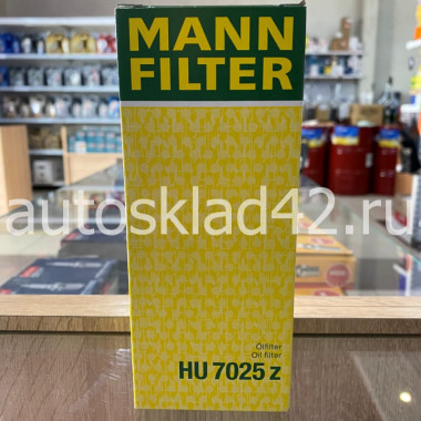 Фильтр масляный MANN HU 7025 z